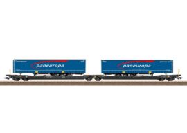 Trix 24476 Doppel-Taschenwagen Sdggmrss