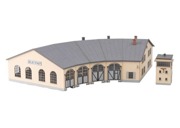 Minitrix T66341 Bausatz Lokschuppen Selb