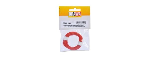 Brawa 32402 Decoderlitze 0,05mm² 10m rt