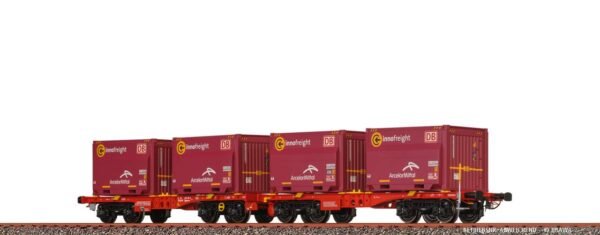 Brawa 50932 H0 GÜW Sggmmrrs DB AG VI