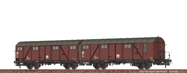 Brawa 51298 H0 GÜW Hrs-vz 332 DB IV