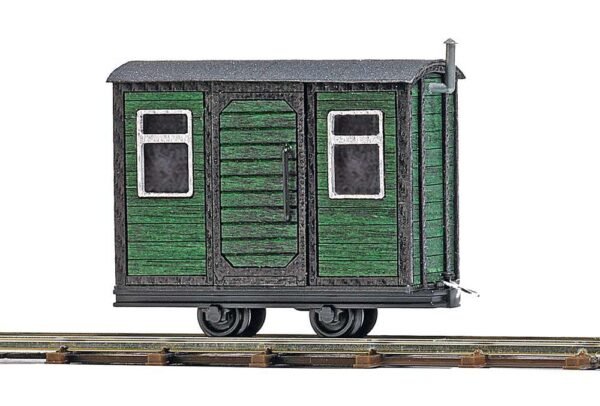 Busch 12231 Bauwagen Grün H0