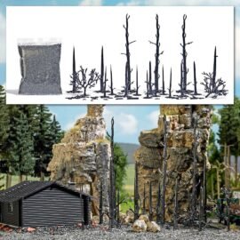 Busch 1854 Abgebrannter Wald H0