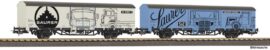 Piko 27747 2er Set Gedeckter Gueterwagen