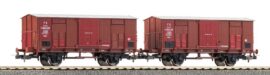 Piko 28328 2er Set Gedeckter Gueterwagen