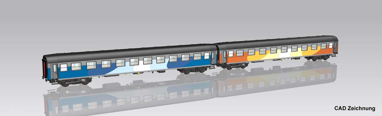Piko 28336 2er Set Schnellzugwagen 111Ah