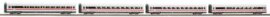 Piko 28351 4er Set Personenwagen Metropo