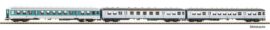 Piko 40656 N 3er Set Personenwagen Silbe