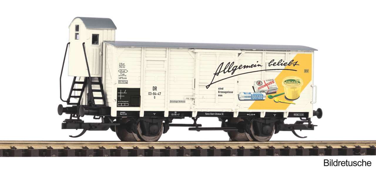 Piko 47853 TT Gedeckter Gueterwagen G02