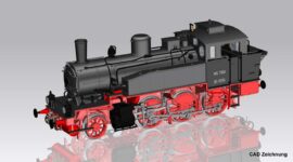 Piko 50748 Sound-Dampflok Rh 75 ex BR 91
