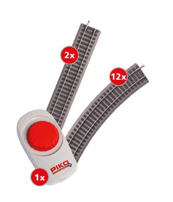 Piko 57032 Start-Set kids Gueterzug BR 2 – Bild 5