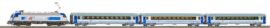Piko 57116 Start-Set mit Bettung E-Lok E