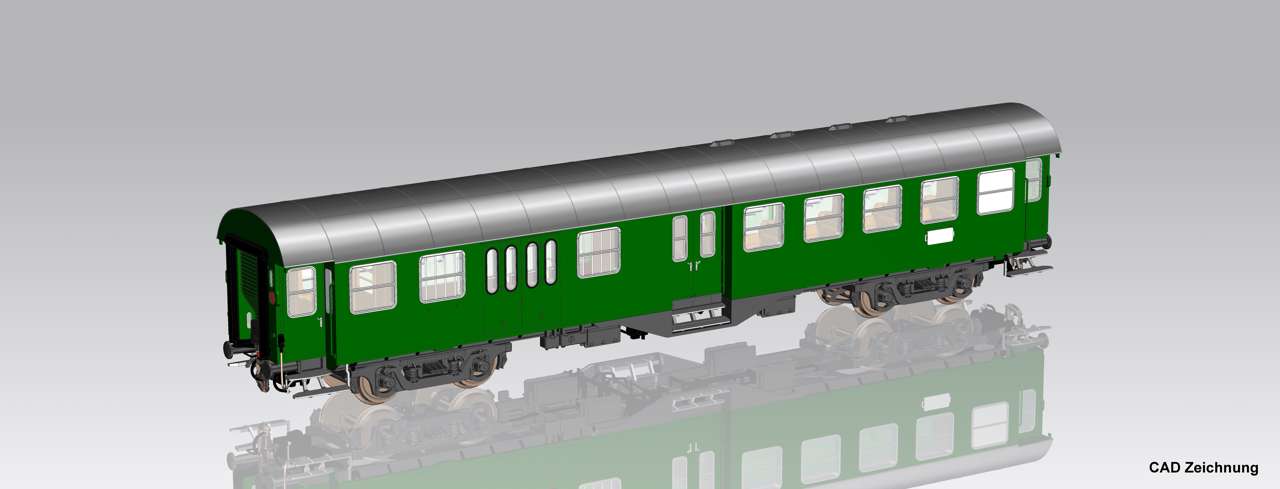 Piko 58862 Umbauwagen 2. Kl. mit Gepaeck