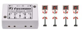 Viessmann 5835 H0 Andreaskreuze,4 St.+Blinke
