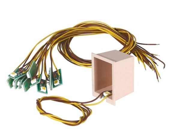 Viessmann 6007 Hausbel. mit 1 LED,gelb 10Stk – Bild 4