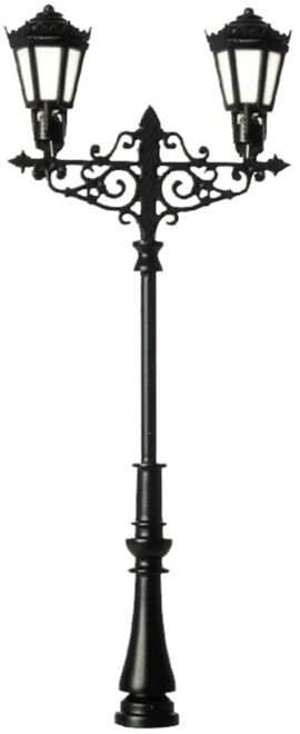 Viessmann 6397 H0 Gaslaterne zweifl. LED war