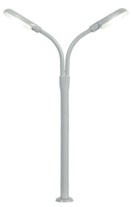 Viessmann 6495 N Peitschenleuchte d. LED wei