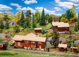 Faller 110127 Bahnhof-Set Stugl-Stuls
