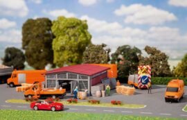 Faller 120257 Lagerhalle Strassenm