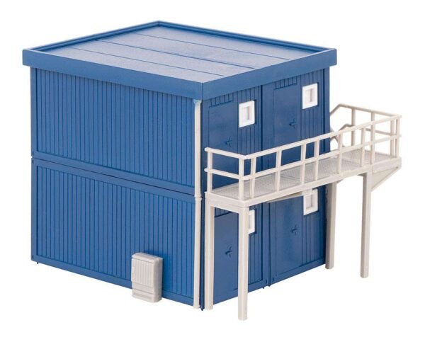 Faller 130134 4 Baucontainer, blau – Bild 2