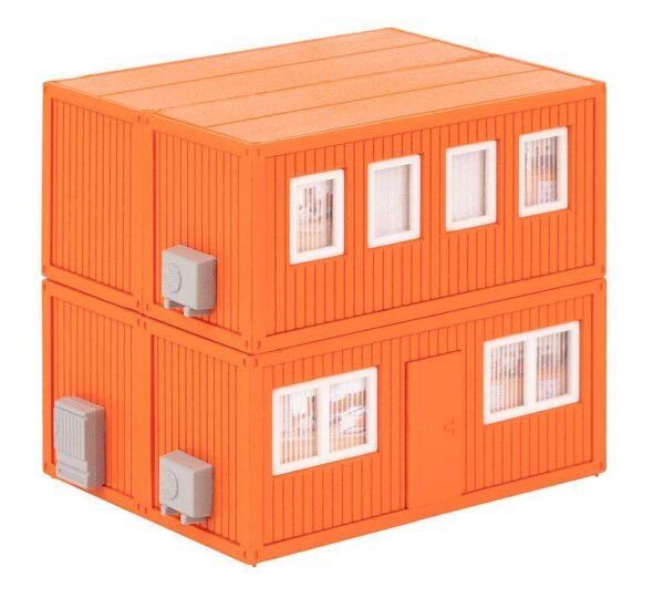 Faller 130135 4 Baucontainer, orange – Bild 3