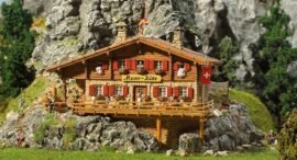 Faller 130329 Hochgebirgshütte Moser-Hütte