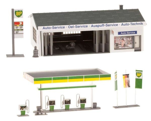 Faller 130345 Tankstelle mit Servicegebäude – Bild 2