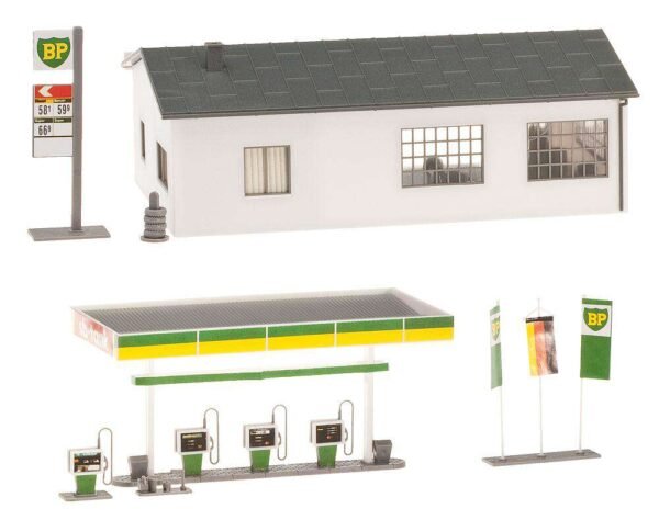 Faller 130345 Tankstelle mit Servicegebäude – Bild 3