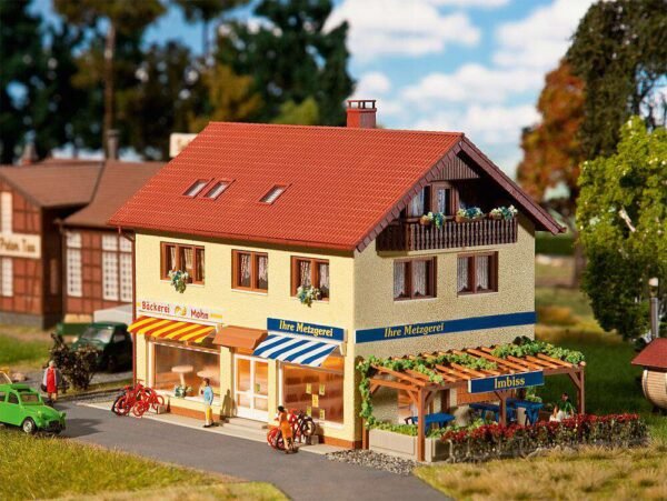 Faller 130489 Metzgerei/Bäckerei