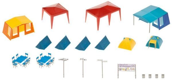 Faller 130504 Camping-Zelte-Set – Bild 3