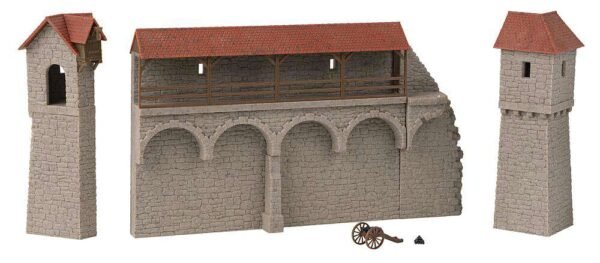 Faller 130693 Altstadtmauer-Set Wehrtürme – Bild 2