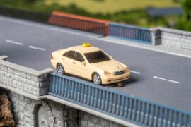 Faller 161426 MB C-Klasse Taxi (HERPA)