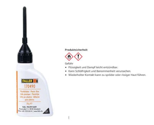 Faller 170490 Super-Expert, Plastikkleber, 25 g