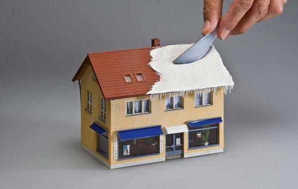 Faller 170654 Straßen- und Geländebau-Spachtelmasse, grau, 500 g – Bild 5