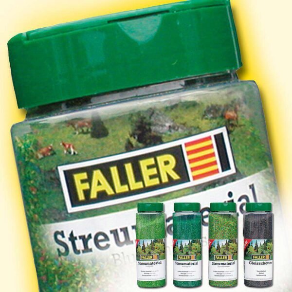 Faller 170721 Streumaterial, Gleisschotter, steingrau, 150 g – Bild 2