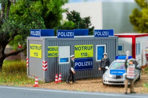 Faller 180338 Bürocontainer Polizei und DRK – Bild 3