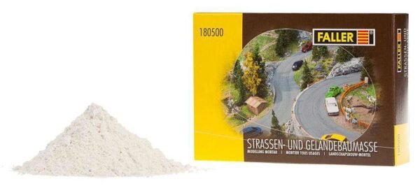 Faller 180500 Straßen- und Geländebau-Spachtelmasse, weiss, 500 g – Bild 7