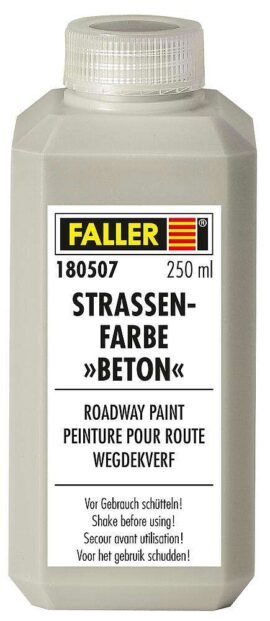 Faller 180507 Straßenfarbe Beton, 250 ml