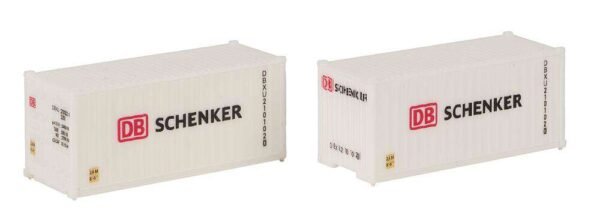 Faller 182053 20' Container DB, 2er-Set – Bild 2