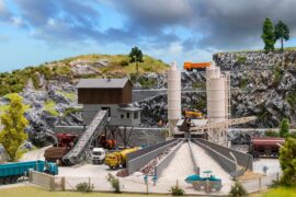 Faller 222228 Betonmischwerk mit Kies-Verla