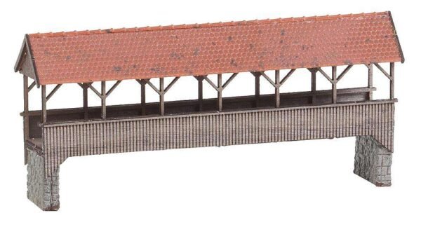 Faller 222574 Überdachte Fußgängerbrücke – Bild 2