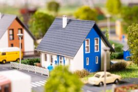 Faller 232146 Einfamilienhaus, blau