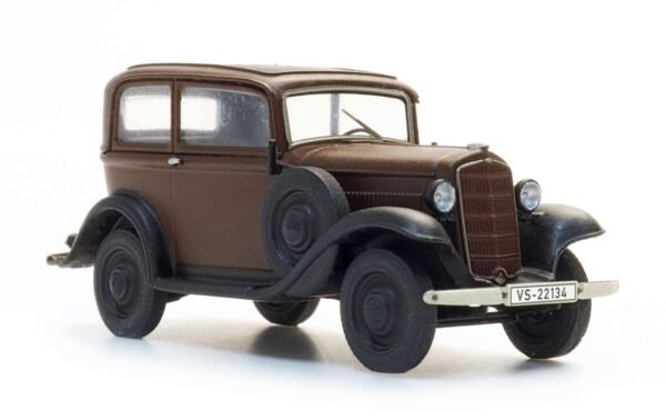Artitec 387.645 Opel P4 Limousine, braun – Bild 2