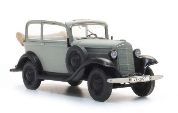 Artitec 387.647 Opel P4 Dach offen, grau – Bild 3
