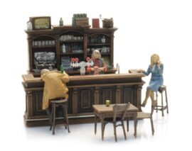 Artitec 387.692 Cafe Interieur mit 3 Figuren