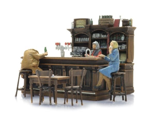 Artitec 387.692 Cafe Interieur mit 3 Figuren – Bild 3