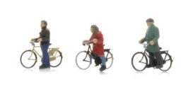 Artitec 5160038 Radfahrer an der Ampel (3x)