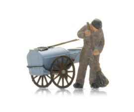 Artitec 5160045 Strassenfeger mit Karren (1x)