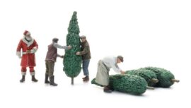 Artitec 5160072 Weihnachtsmann mit Christbaum